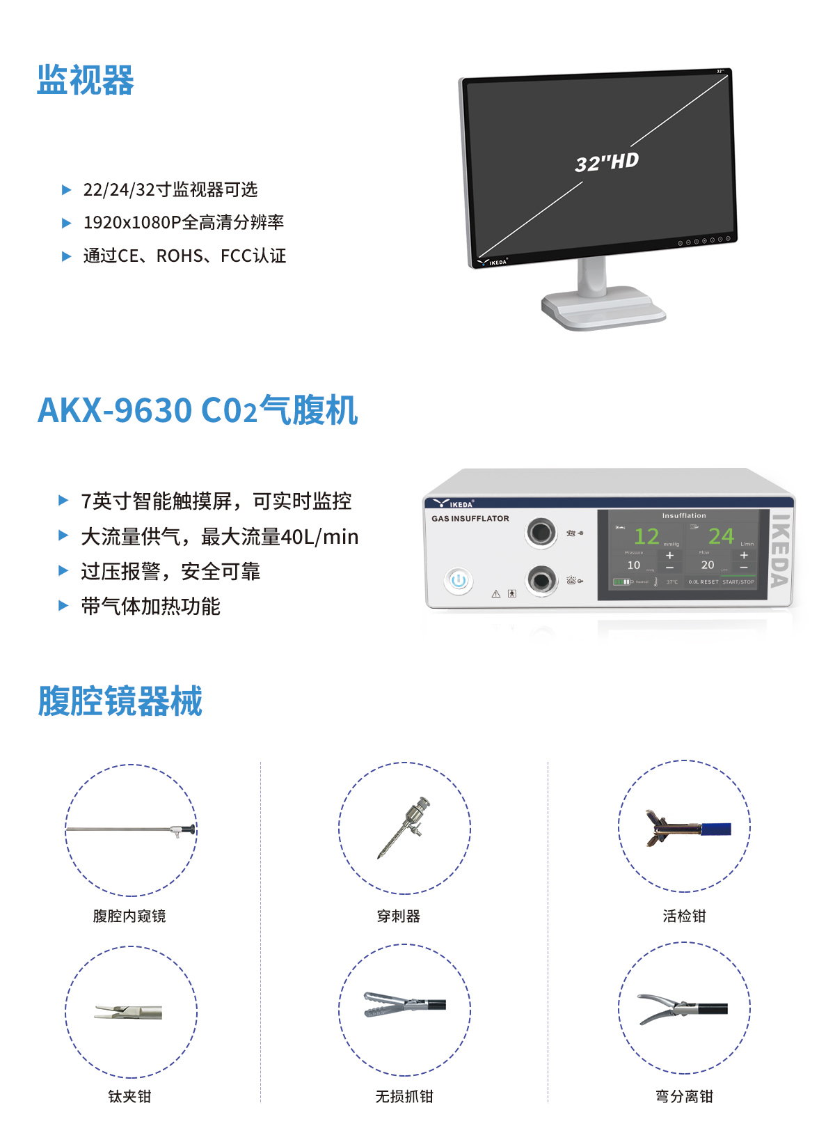 AKX-9620 動物內窺鏡系統